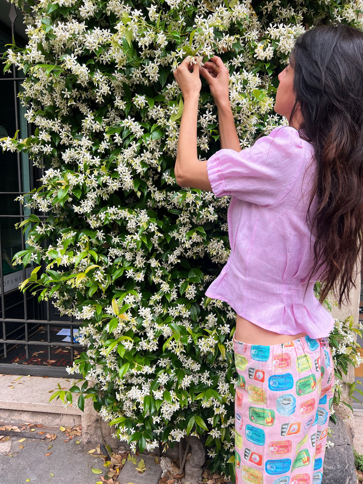 Tin Print Women's Trousers