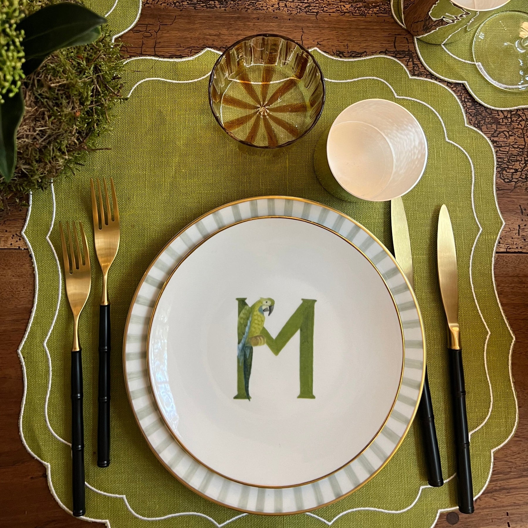 Animal Alphabet Plate