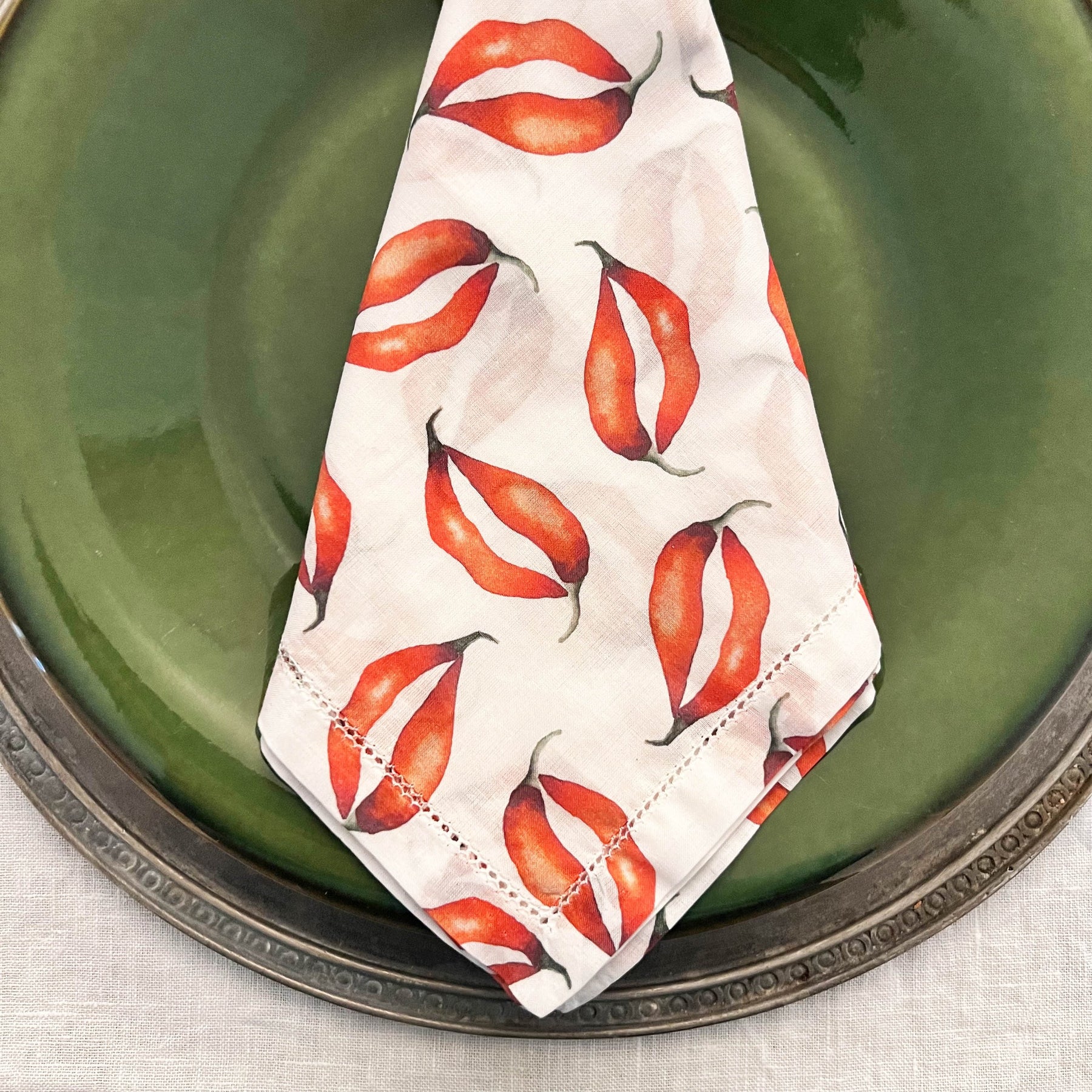 Napkin Lucky Chili Lips