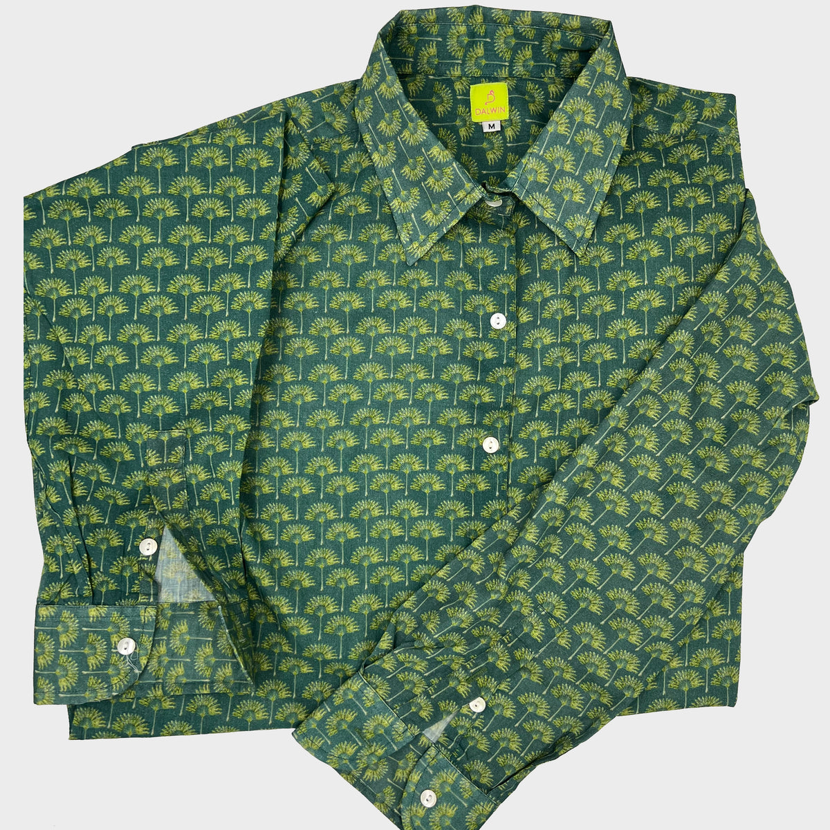 Mens Palm Print Shirt