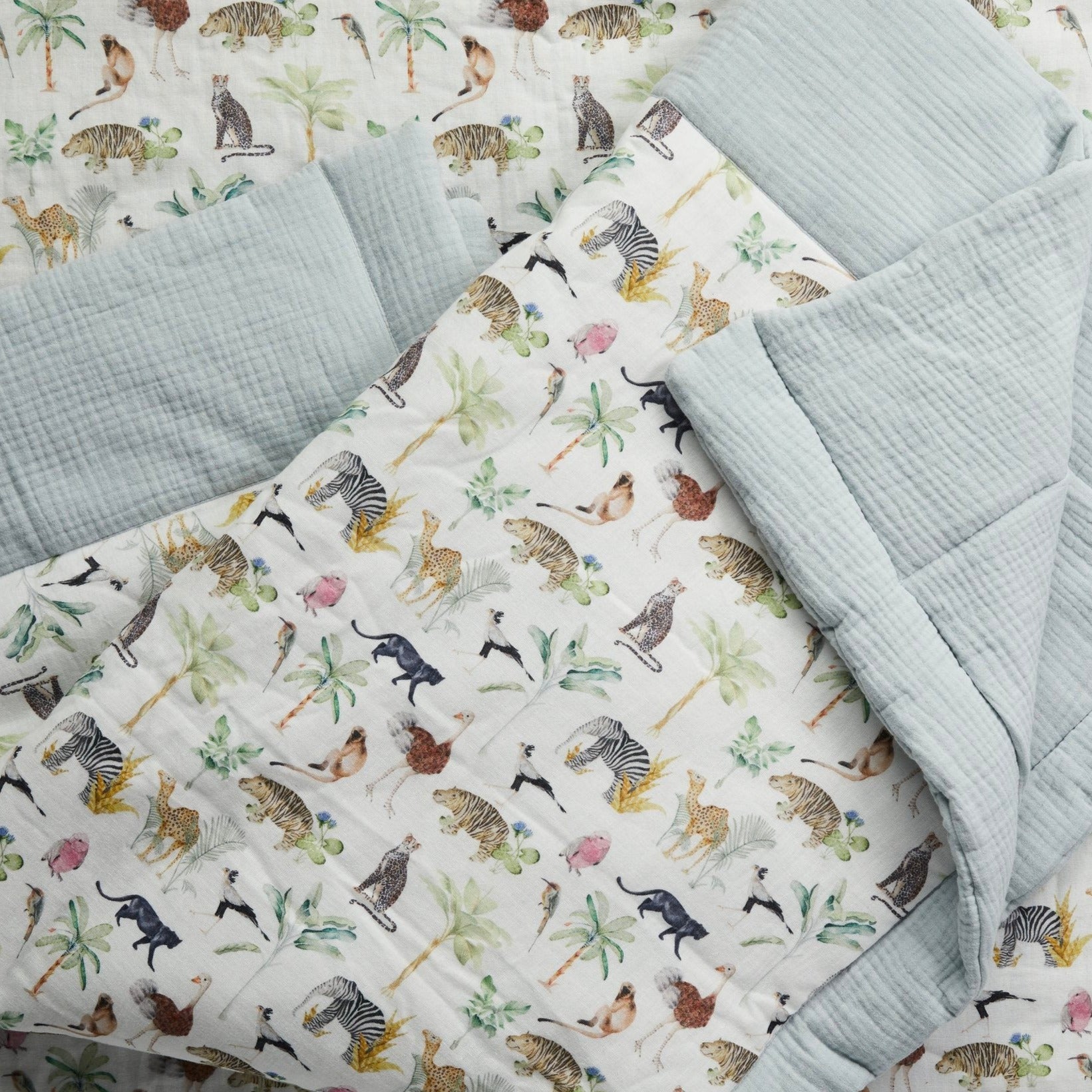 Kids Animal Print Quilt