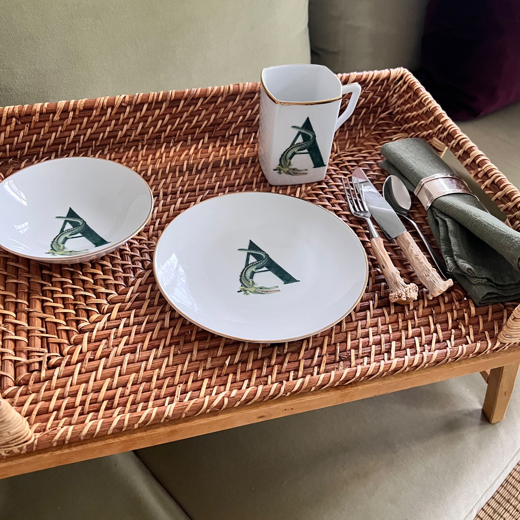 Animal Alphabet Bowl