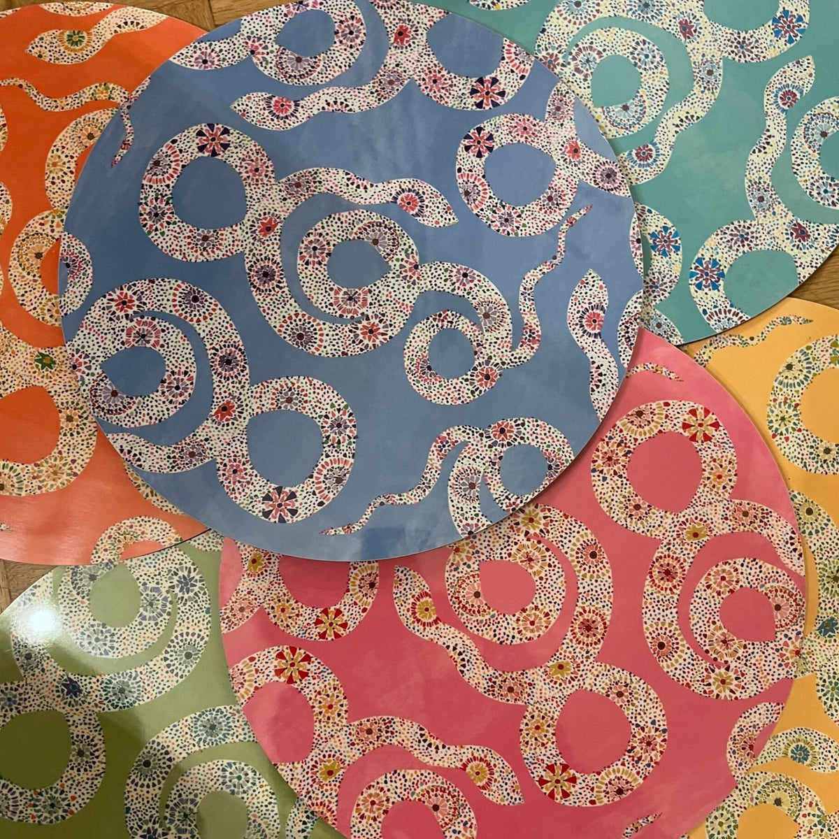 Placemat Multicolor Serpent