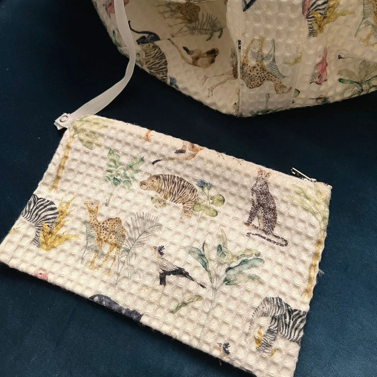 Kids Overnight Animal Print Bag