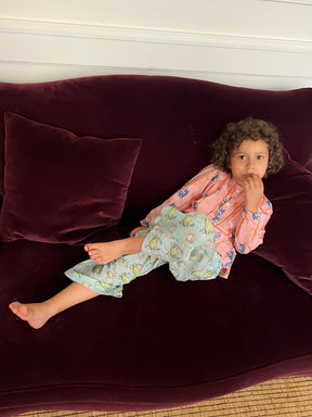 Kids Monkey-Print Kaftan
