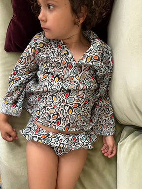 Kids Leopard-Print Swimwear