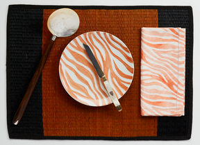 Zebra Print Plate