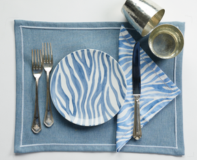 Zebra Print Plate