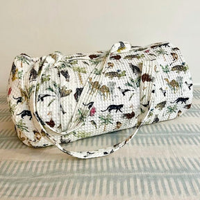Kids Overnight Animal Print Bag