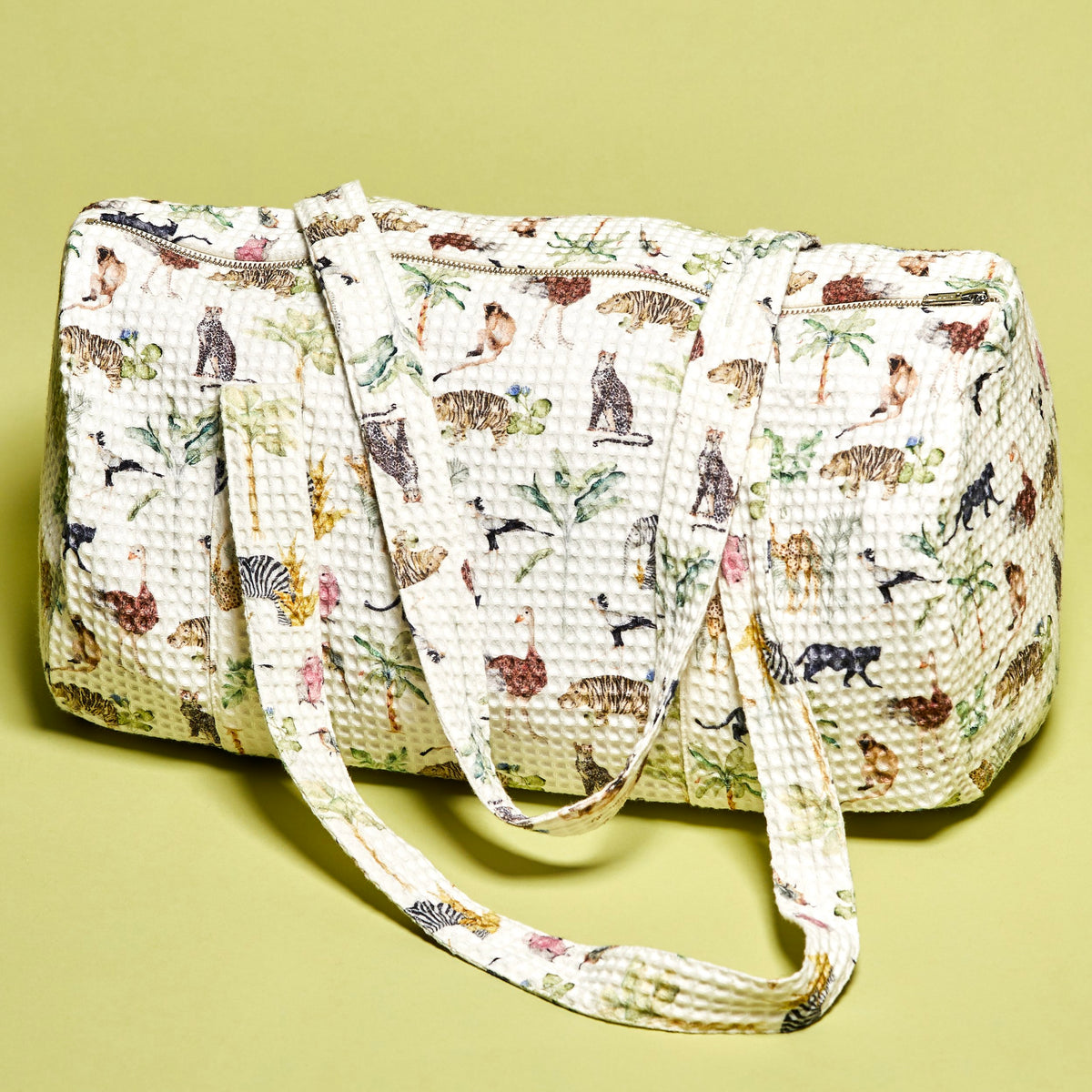 Kids Overnight Animal Print Bag